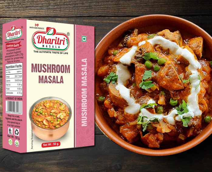 Mushroom Masala Recipe